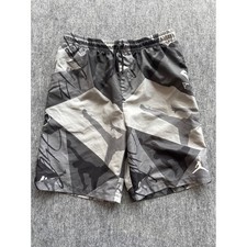 Jordan Boys XL 13-15 Years Flight Graphic Shorts Grey Black Camo B028-023