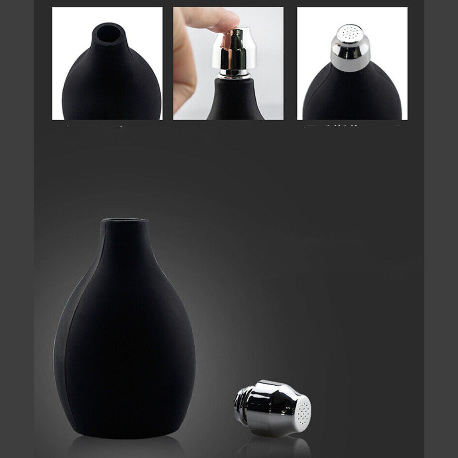 Powder Spray Container Bottle Hairdressing Spray Fiber Pumps Refillable Tool F