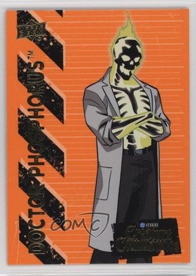 2025 Upper Deck DC Creature Commandos Orange Neon 99/400 Doctor Phosphorous 1bx3