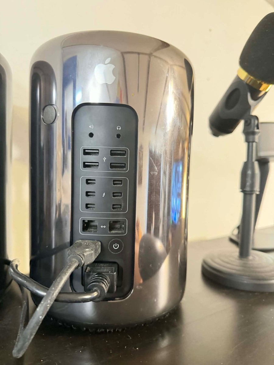 Mac Pro 2013/Monterey/D700×2/32GB/SSD1TB Mac Pro Cylinder 2013 3GHz 8-core 32GB 1TB SSD D700 6GB video ram