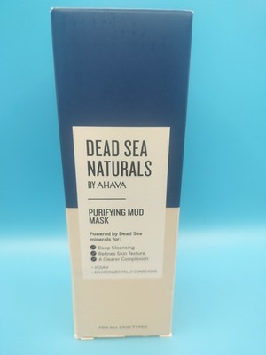 AHAVA Dead Sea Naturals Purifying Mud Mask 3.4 Fl Oz NIB