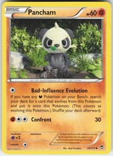 Pancham 59/111 Uncommon Furious Fists Pokemon Lightly Played