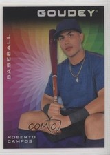 2021 Goodwin Champions Goudey Platinum Color Wheel Roberto Campos #G37 1mx6