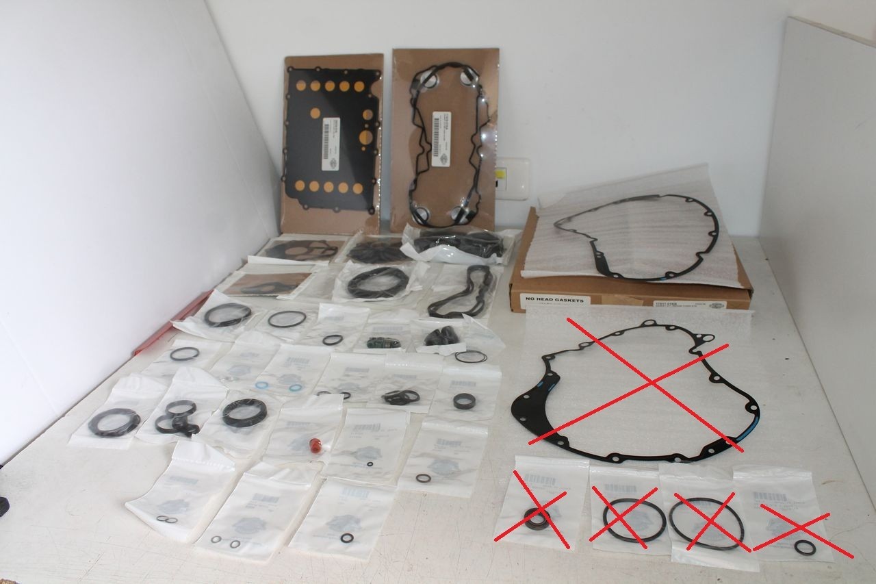 Kit joints moteur V-Rod étanchéité culasse pour Harley Davidson 17011-01KB
