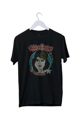 Katy Perry In Concert T-Shirt Herren schwarz weiß alle Größen S M L XL 2 3 4 XL