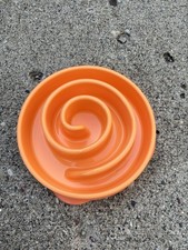 Slow Feeder Dog Bowl for Small/Medium Dogs Anti-Gulping Pet Food Feeding Bowl