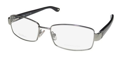 NEW MAX MARA 1100/U EYEWEAR RECTANGULAR FULL-RIM WOMENS METAL & PLASTIC 85K