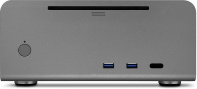 Streacom FC8OD ALPHA Titanium Lüfterloses Aluminium ITX Gehäuse