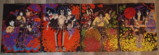KISS Army Vinyl Solo Albums Insert Poster Set Of 4 Aucoin Lot Vintage 1978 Mural