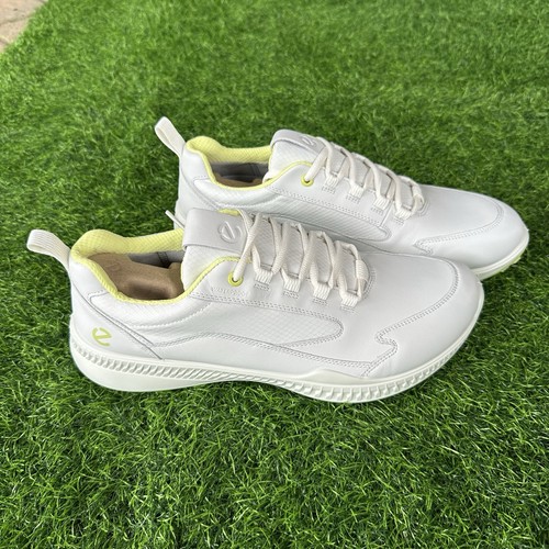 Zapatos de golf ECCO para hombre S- híbridos sin clavos 151154 color-gris-blanco-negro - Imagen 4 de 35