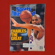 Sports Illustrated Magazine Charles Barkley NBA Athletes 1988 December