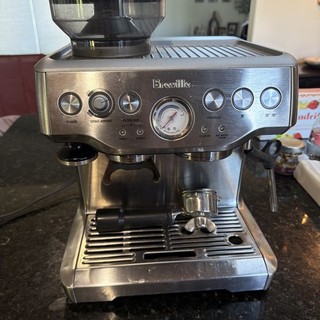 Breville BES870XL Barista Express Espresso Machine with Grinder Not Fully Test