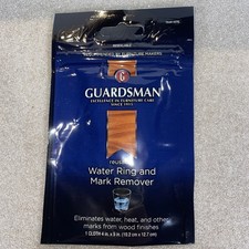 Guardsman Reusable Water Mark/Ring Remover Cloth Wood Cleaner Lot Of 3