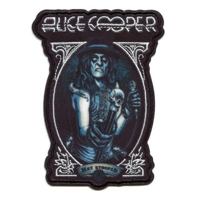 Alice Cooper Patch Hey Stoopid Embroidered Iron On