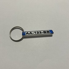 Porte Clé Plaque D’immatriculation personnalisée