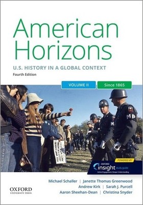 American Horizons: US History in a Global Context, Vol. Two: Since 1865