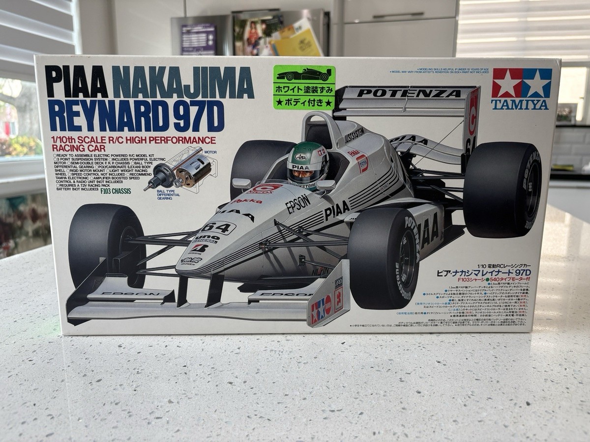 タミヤ PIAA NAKAJIMA REYNARD 97Dボディパーツセット Rc Piaa Reynard 97D Nakajima F103Rs / Tamiya USA