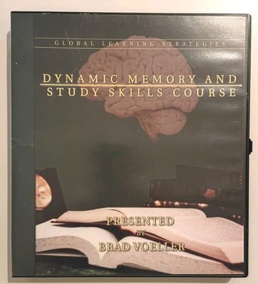 Dynamic Memory Study Skills Course Audio CDs Global Learning Strategies Voeller 