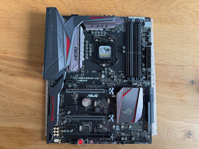 ASUS ROG Maximus VIII Hero ATX Mainboard | LGA 1151 | 6./7. Gen Intel | inkl OVP