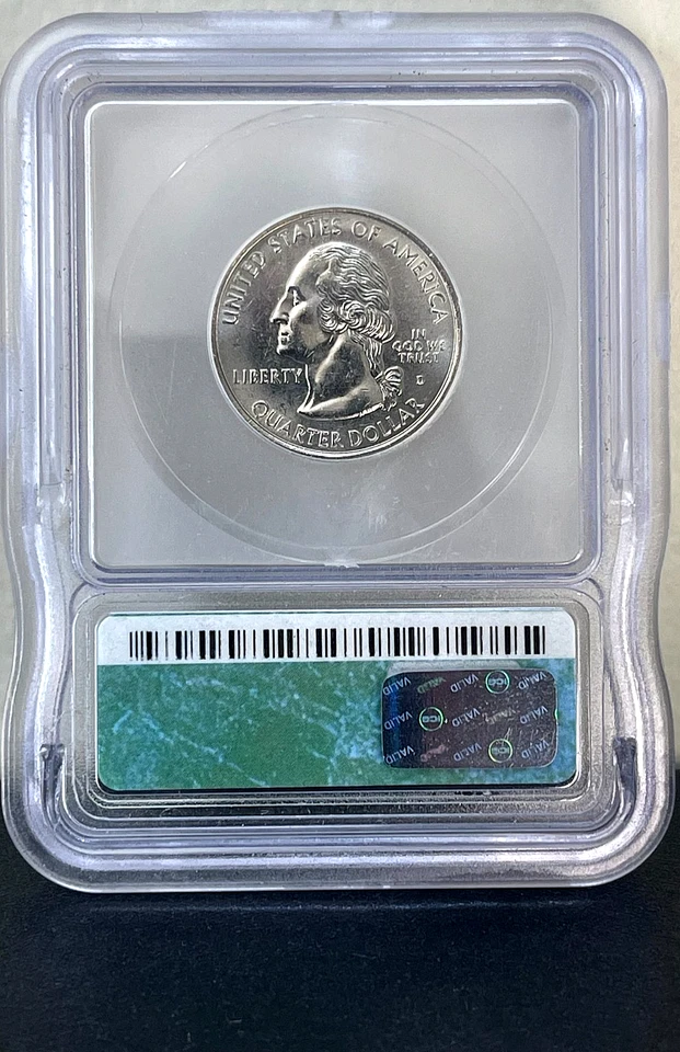 1999-D Washington State Quarter Pennsylvania ICG MS67 GEM! - Image 2 of 2