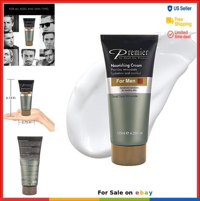 Face Moisturizer Nourishing Cream for Men Anti Aging Wrinkle Firming Sensitive