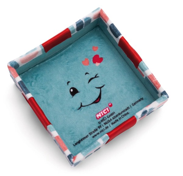Nici 61276 Geschenkbox Dreamy Winter PlüSch 11X11X11Cm Green Winter 61276-image