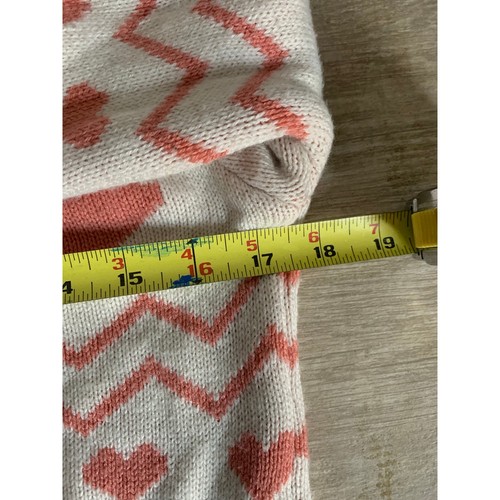 Lucky Penny Kids Girl's Cute Heart Pullover Sweater Size 12 Knit Cozy - Picture 7 of 7