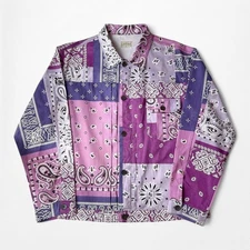 KAPITAL Bandana Patchwork 1st Trucker Jacket 3 Used Vintage Style JAPAN