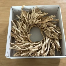 Retired Ikea Corn Husk Wreath, Door Wreath