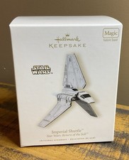 2008 Hallmark Keepsake Ornament Star Wars Imperial Shuttle Original Box