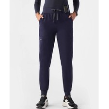 FIGS Zamora Jogger Scrub Pants Small Navy Blue