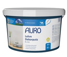 AURO Lehm-Dekorputz Nr. 311 - 10 L (8,49 EUR/l)
