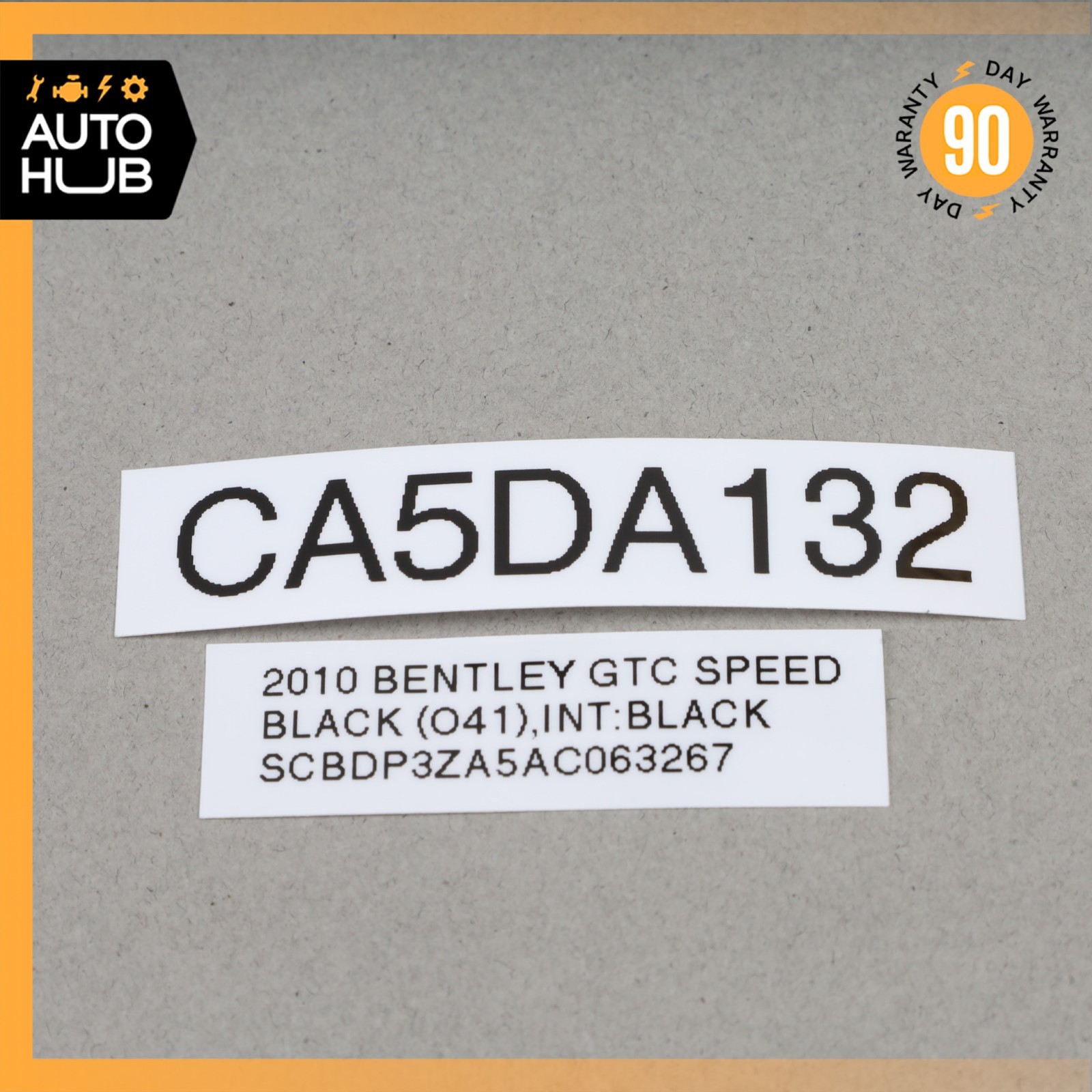 03-12 Bentley Continental GTC GT Dash AC A/C Air Vent Grill Left Side OEM