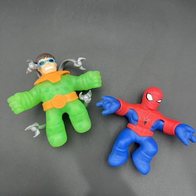 Heroes of Goo Jit Zu Marvel Spider-Man Doc Ock Target Exclusive LOT of 2