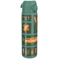 Edelstahl Trinkflasche 500 Ml ion8 Vakuumisoliert Auslaufsicher EinhandöFfnung