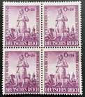 German Reich MiNo. 819 Block of Four No Rubber * (GB 1108)