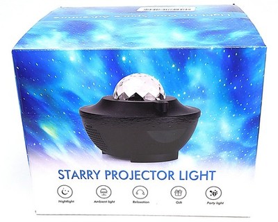 Galaxy Starry Projector Light, Remote & Bluetooth Speaker / LED Night Light