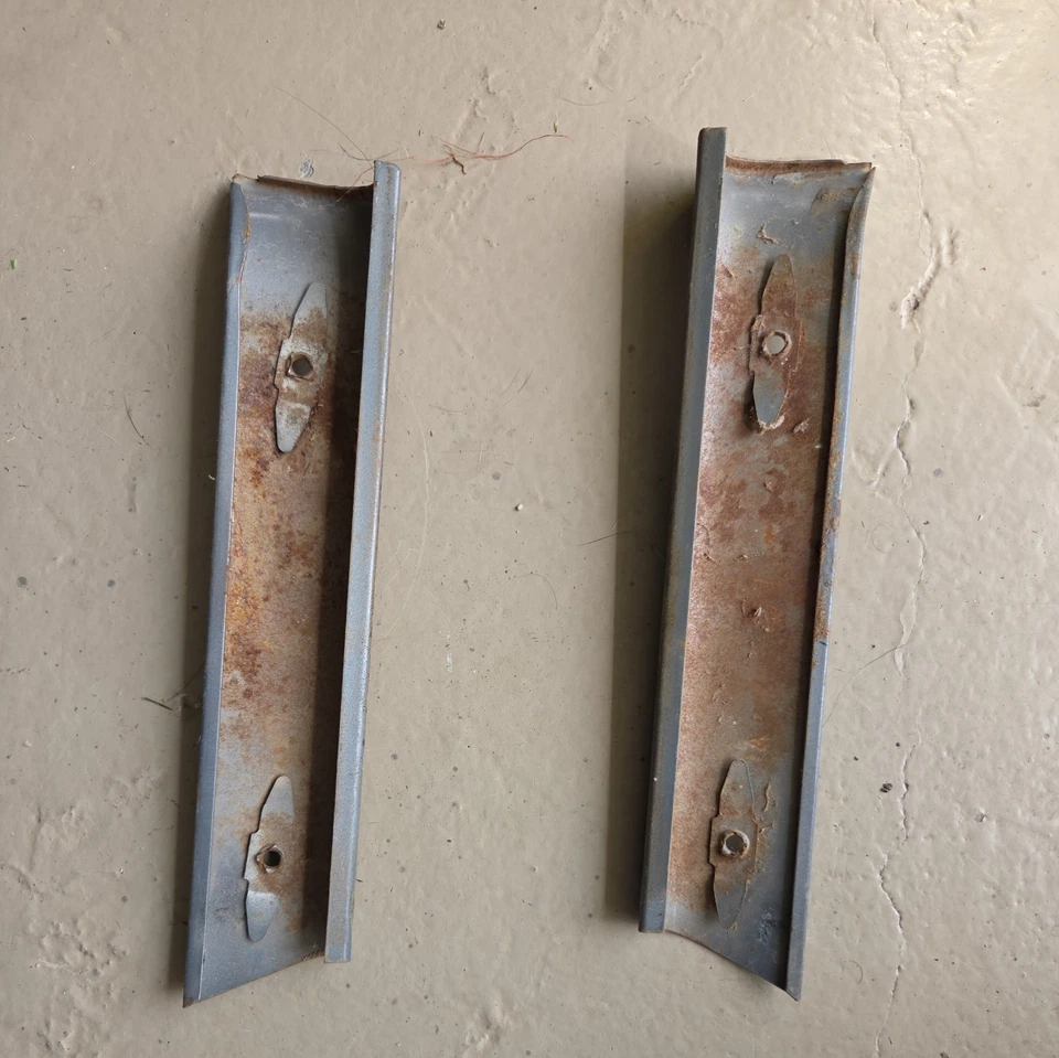 Chevy Impala 1959 1960 sedán de 2/4 puertas pilar C vela moldura Belair Delray Biscayne Foto 2 de 4