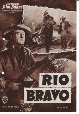 Filmprogramm Filmbühne IFB 4931 - John Wayne - Rio Bravo - Western - vintage