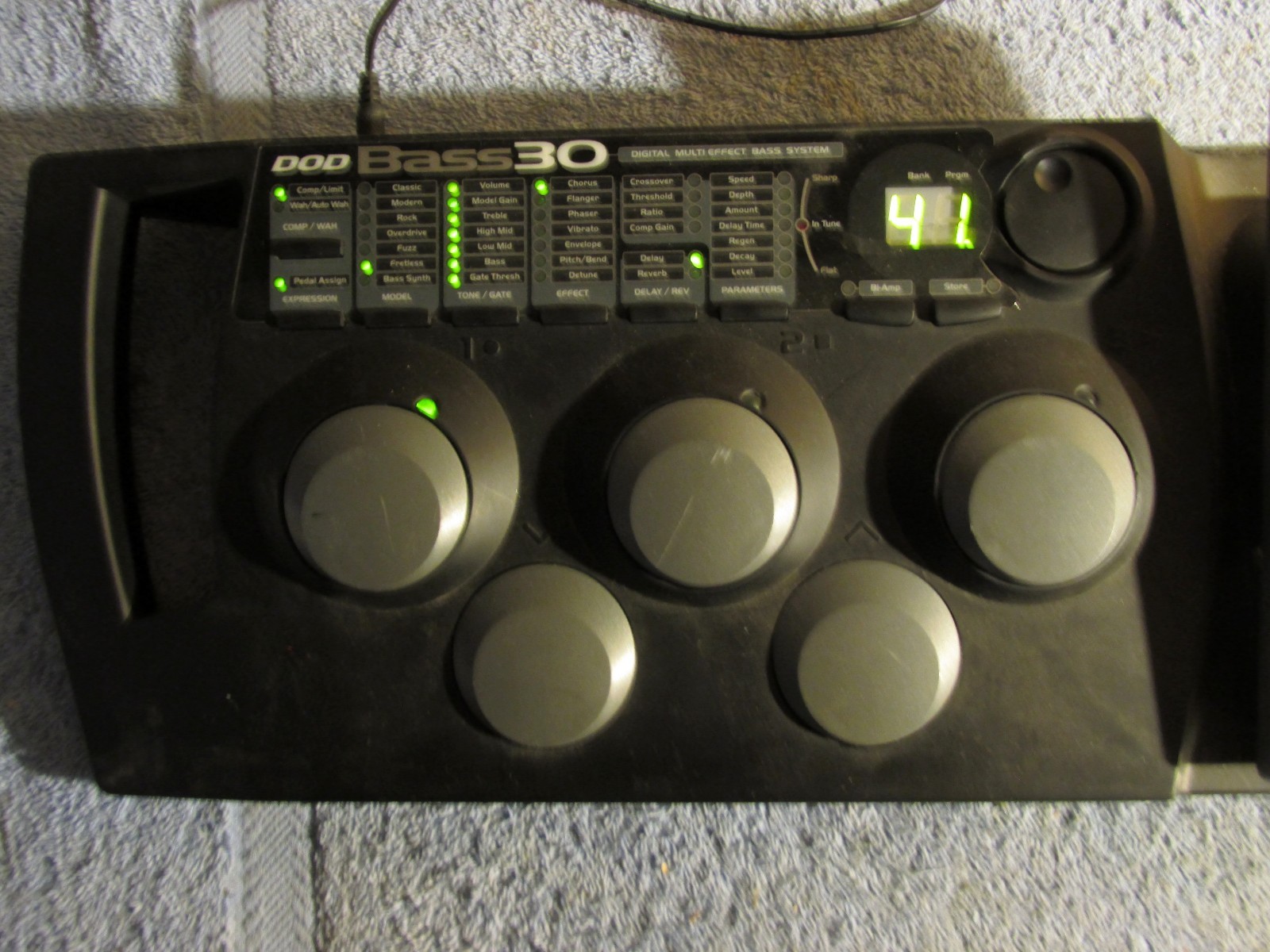 Vtg DOD BASS 30 BASS30 Multi Effects Pedal J0624 eBay