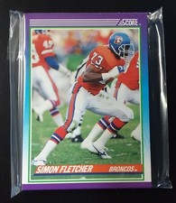 1990 Score #173 SIMON FLETCHER LOT OF (10)