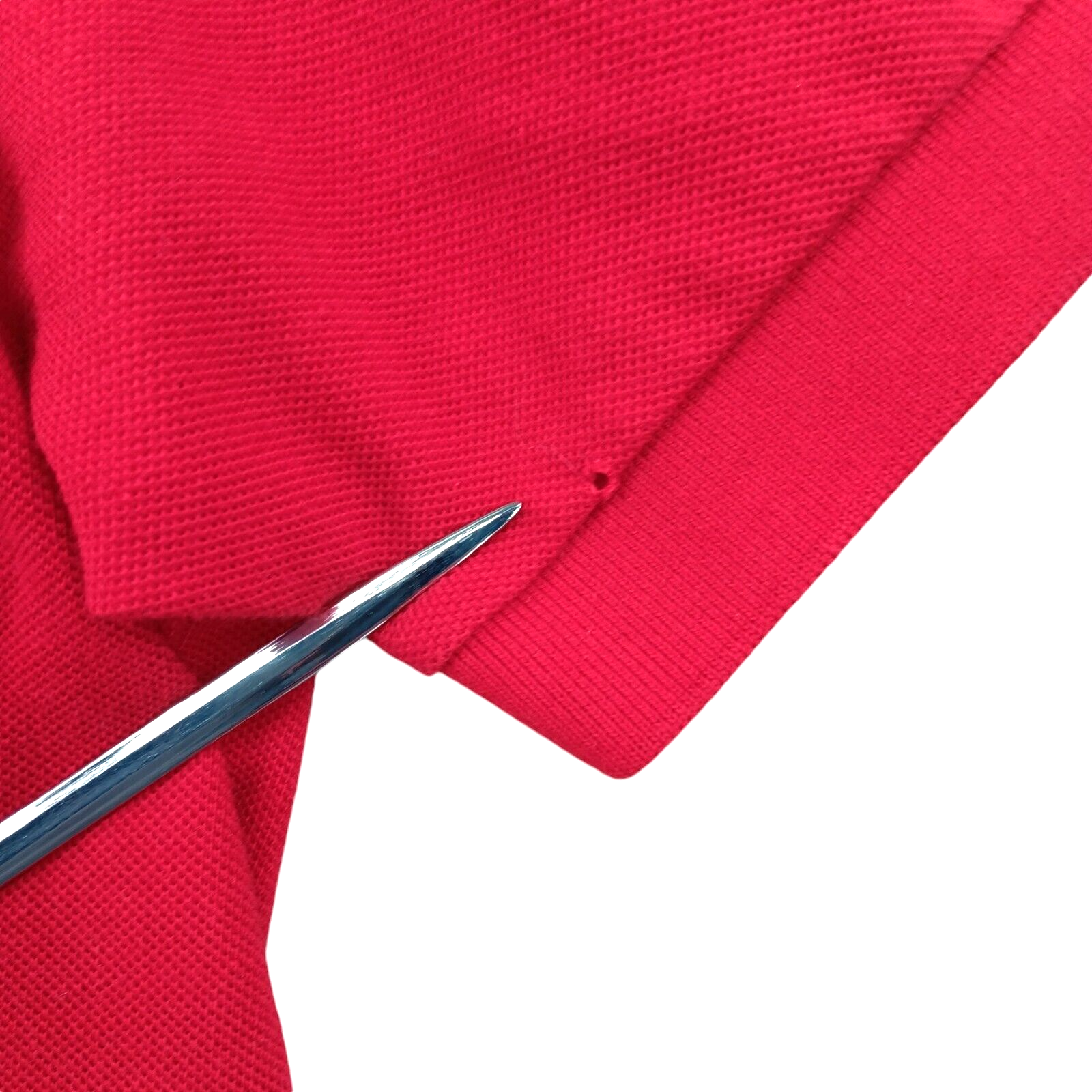 Polo Ralph Lauren Vintage Camicia Uomo Large L Rosso Big Pony #3 Y2K Preppy *Difetti