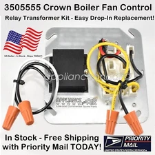 Crown Boiler 3505555 Control Center Relay Transformer Ships Free USPS TODAY!
