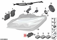 Bmw Z4 Roadster E89 Headlight Led Modules 63117348935 7348935 Original
