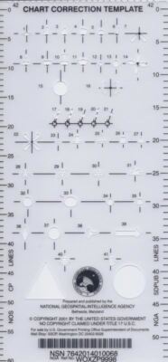 Chart Correction Template (Weems & Plath 9998) | eBay