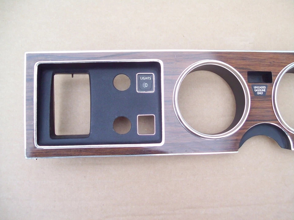 NOS MoPar 1976 76 Chrysler Cordoba Dodge Charger SE Dash BEZEL 3593600 - Image 2 of 4