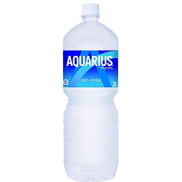 Coca-Cola Aquarius Sports Drinks 2L x 2 PET bottles, MADE IN