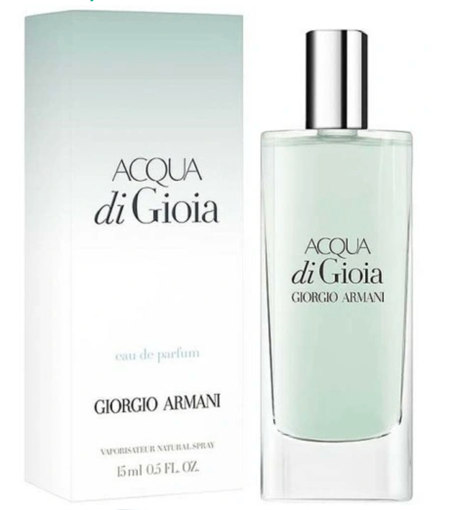 Вода armani acqua di gioia