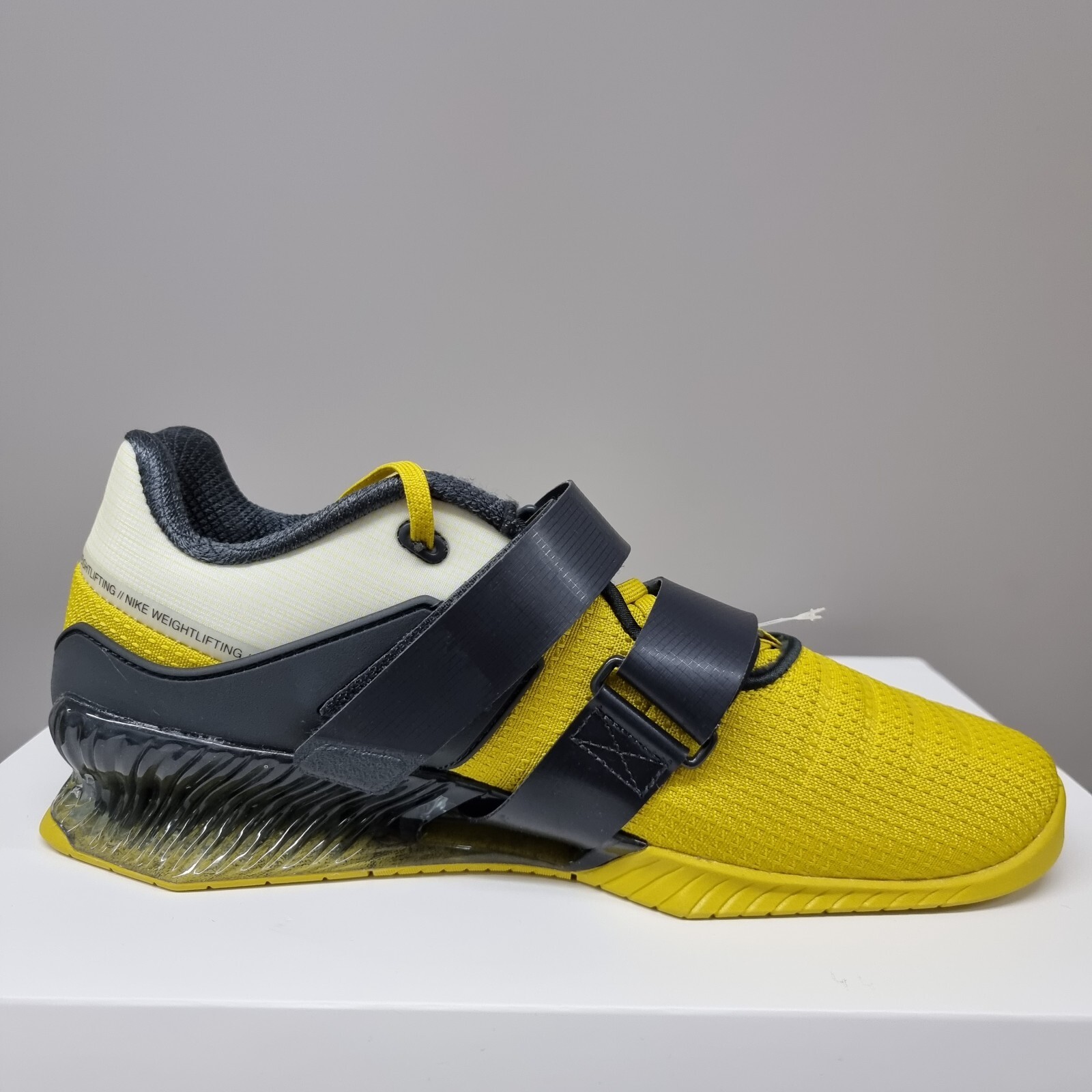 NIKE ROMALEOS 4 "BRIGHT CITRON" (CD3463 707) WEIGHT LIFTING TRAINING SHOES image 5