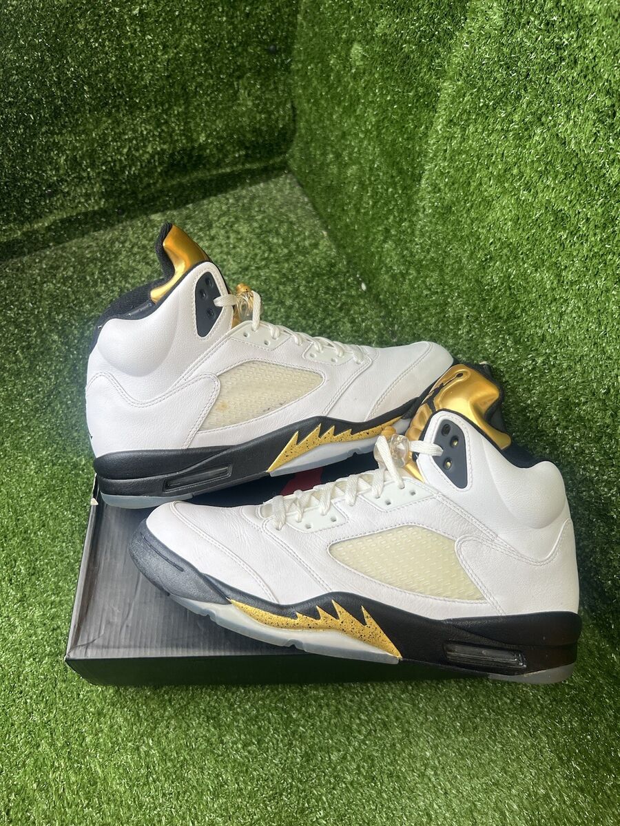 Nike Air Jordan 5 Retro Olympic size 12 136027-133 OG V Nike Air Jordan 5 Retro Olympic size 12 136027-133 OG V